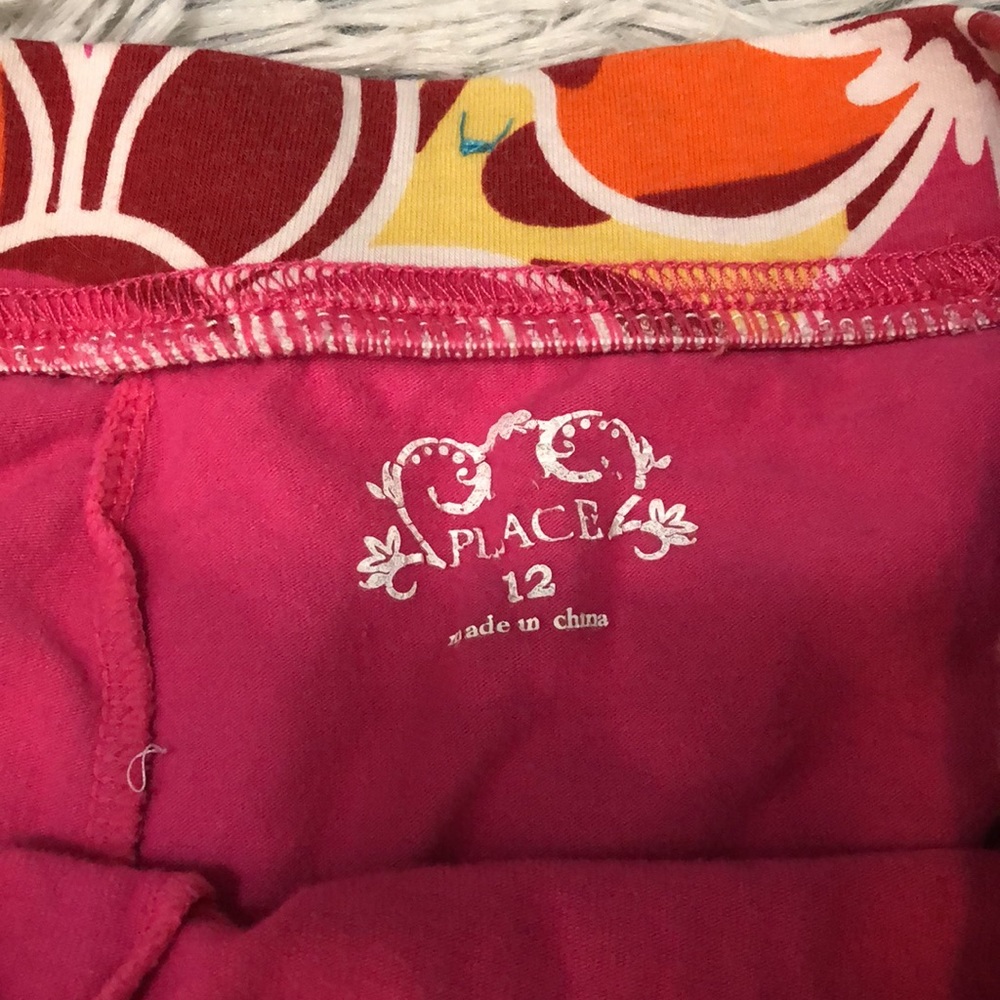 5/$15 Children's Place Floral Skort - Picture 5 of 7